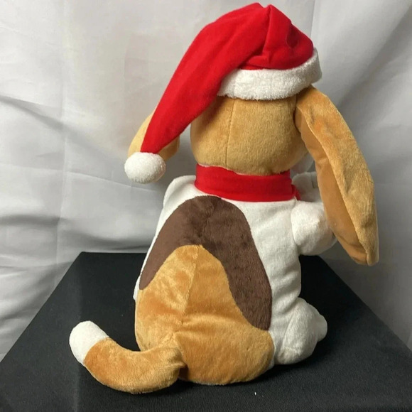 SOUND AND LIGHT CHRISTMAS MUSICAL HOUND-DOG WORKS  SINGS I FEEL GOOD AND DANCES - Picture 4 of 15